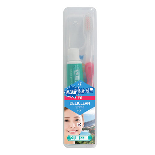 [TS-10]Portable toothbrush set(deliclean)